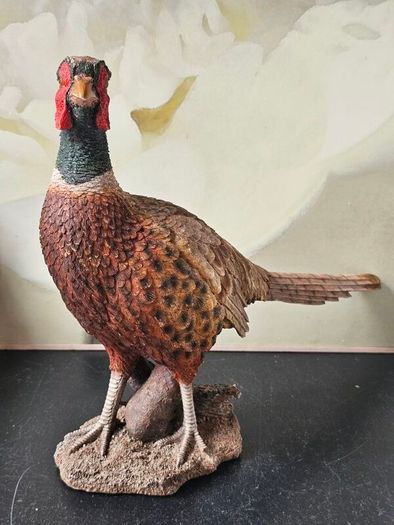 Standing Pheasant Sculpture