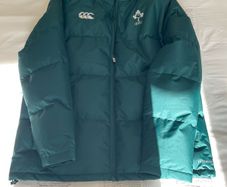 Canterbury Mens Ireland Puffer Jacket Green