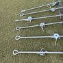 Ground Anchor Pack of 6, Heavy Duty. NEW Image 4
