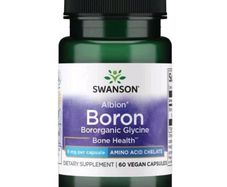 Swanson Boron from Albion Boroganic Glycine 60 caps testosterone up