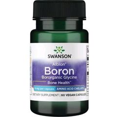 Swanson Boron from Albion Boroganic Glycine 60 caps testosterone up
