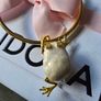 Pandora Wonders Collection Treated Freshwater Cultured Baroque Pearl Oversized Frog Pendant  New Image 9