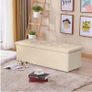 BRAND NEW Storage Benches Foldable Stool with Storage Space Home Sofa Image 7