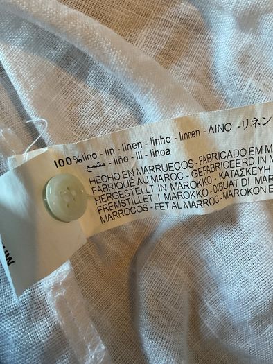Ladies Zara Linen Shirt Size L