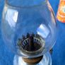 Vintage small glass paraffin lamp Image 4