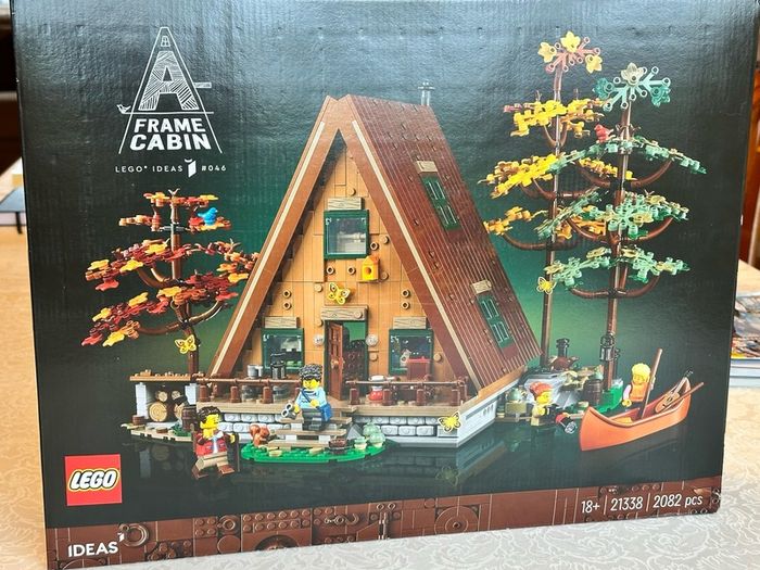 Lego A- Frame Cabin 21338