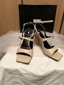 DKNY beige High heels . Brand new in box