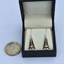 Brand New Hallmarked Silver & 9ct Gold Earrings Image 4