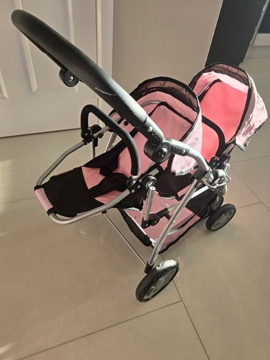Silver Cross Twin Wave Baby Doll Double Stroller