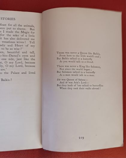 Rudyard Kipling/ Just So Stories/ Macmillans Pocket Library/ 1922