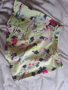 River island girls flower yellow skirt 3-4