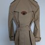 Coach coat with leather print Image 4