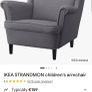 Ikea Strandmon kids armchair Image 6
