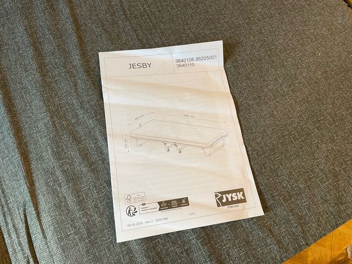fold up bed