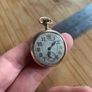 Precise Gold 25 Years Warranted B&B Favorite 17 Jewels Pocket Watch Filled Image 3