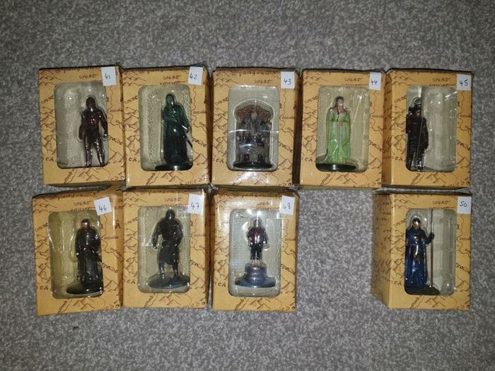 Lord of the Rings (lead) 86 models total.