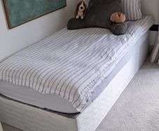 Single Bed with mattress