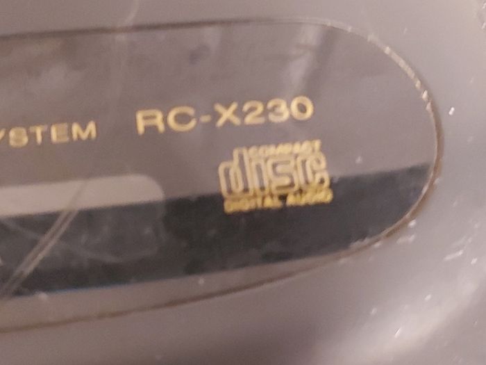 JVC CD, Radio, Tape, Portable music system, Model RC-X230, in excellent cosmetic condition, stuck on Standby Mode, dont have remote