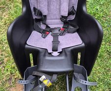 Polisport rear baby seat - excellent condition