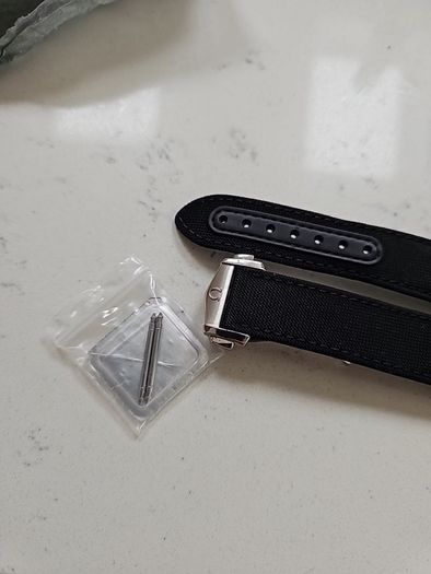 Omega original strap and clasp
