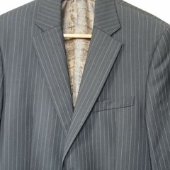 Mens Wool Pinstripe Jacket in excellent condition price includes postage to anywhere in the Republic of Ireland