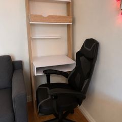 Ladder desk self