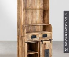 Wooden kitchen dresser