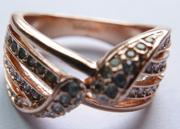 Vintage 18K GP Gold Plated Ring size K