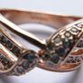 Vintage 18K GP Gold Plated Ring size K Image 6