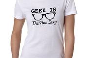Geek is new sexy t-shirt tee top shirt
