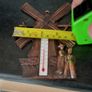 Copper windmill temperature plack. Image 8