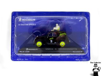 Michelin 2005 Official Die-Cast Vehicle Collection: SIMCA 5 FOURGONNETTE Large Die Cast Collection.Display Model Still in Blister Packaging