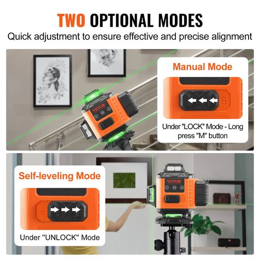 VEVOR Laser Level 16 lines, Green