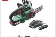 bosch chainsaw 18v + 1 extra 4amp battery