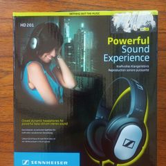 Sennheiser HD 201 Wired Over-Ear Stereo Headphones - Like New