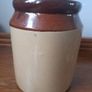 Vintage Pearsons Pickles Storage Jar Image 3