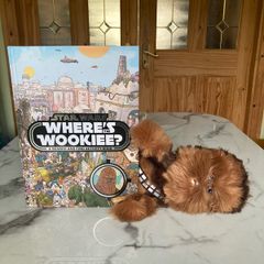 Star Wars where's The Wookie Book and Plushie