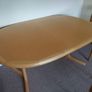 Vintage mid century table and 4 chairs. Solid beechwood. Fully functional. Image 4