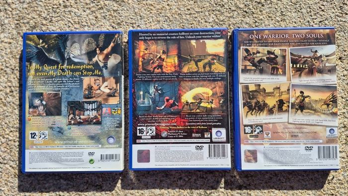 Original PlayStation 2 Prince of Persia Trilogy