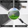 Hammock Rain Fly Tent Tarp, [300cm x 300cm] Lightweight Anti-UV Hammock Tent Tarp, Waterproof Camping Shelter, Portable Basha Sunshade for Camping Hiking Picnic Travel (FREE POSTAGE) Image 3