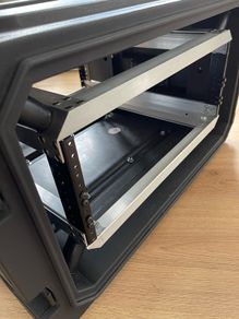 Shockmount Rack 19" 4U 20" deep with Trolley