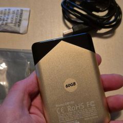 Matsunichi 60GB portable / external hard disk drive / HDD