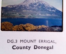Vintage Photographic Slide. Mount Errigal, Donegal.