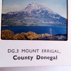 Vintage Photographic Slide. Mount Errigal, Donegal.