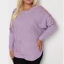 Beautiful Lavender Cardigan size 18 Image 2
