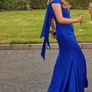 Royal Blue Ty ball/Debs dress Image 2