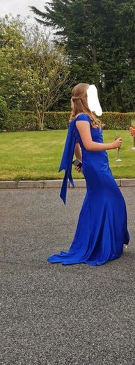 Royal Blue Ty ball/Debs dress