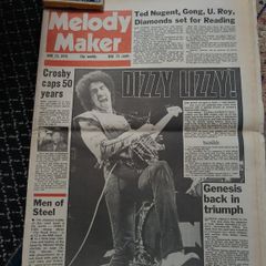 Vintage Melody Maker (June 19, 1976) - Phil Lynott / Thin Lizzy Cover
