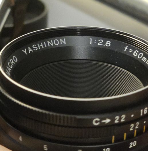 Vintage Yashica Tomioka 60mm f/2.8 Macro Lens - M42 / Canon EF