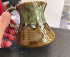 youghal pottery milk / cream jug